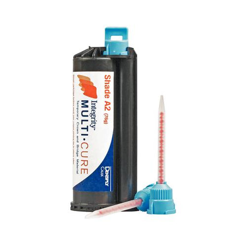 Dentsply Caulk 666610 Integrity Multi-Cure Temporary Crown & Bridge Material Cartridge A2 76 Gm EXP Aug 2023 Dentsply Caulk 666610 Integrity Multi-Cure Temporary Crown & Bridge Material Cartridge A2 76 Gm EXP Aug 2023
